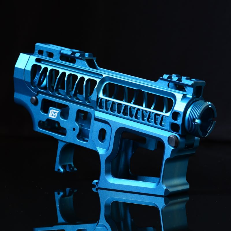 Mancraft CNC M4 Speedsoft 超輕量簍空7075 T6 CNC 槍身組